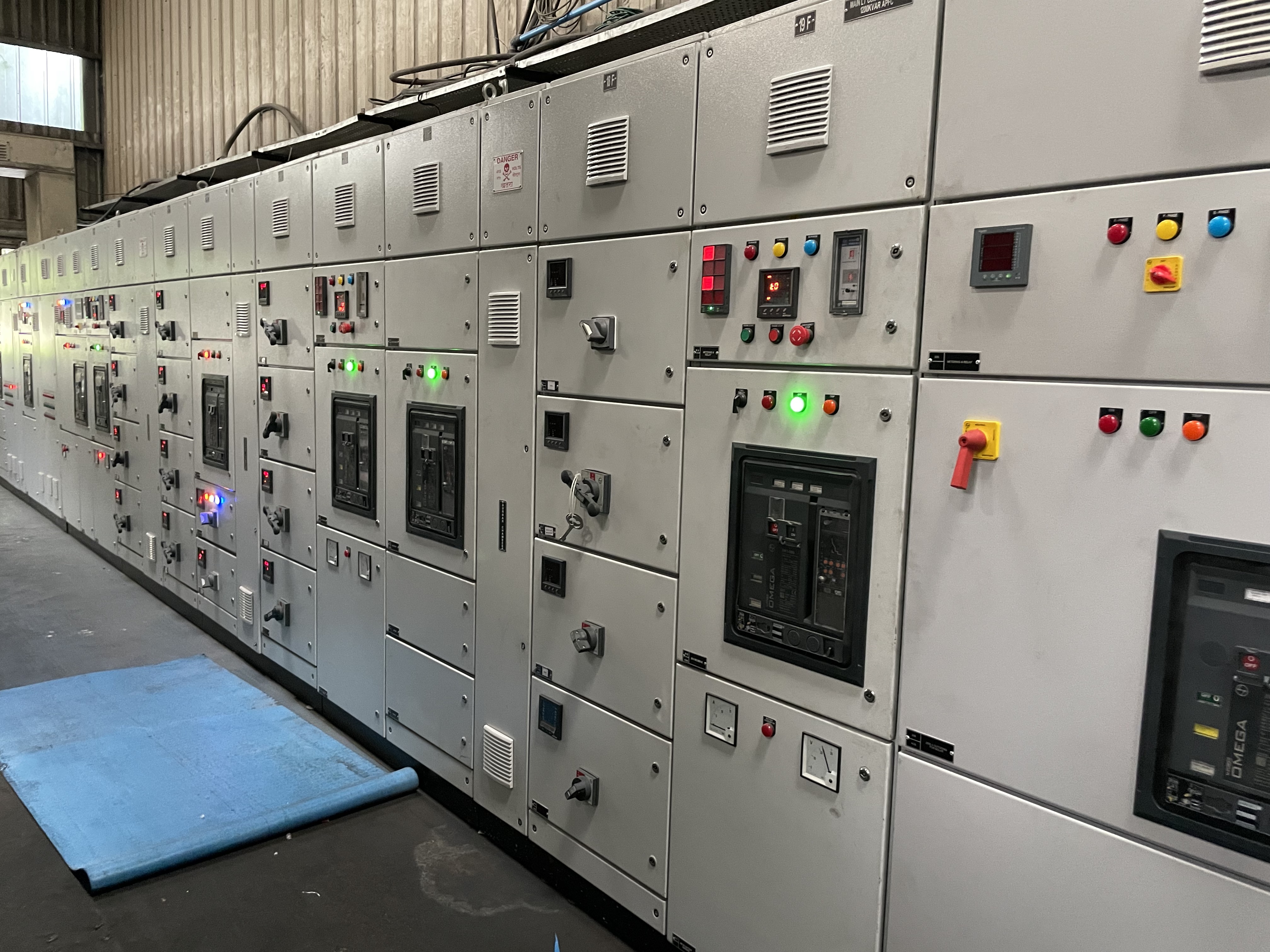Power Control Centre panel
