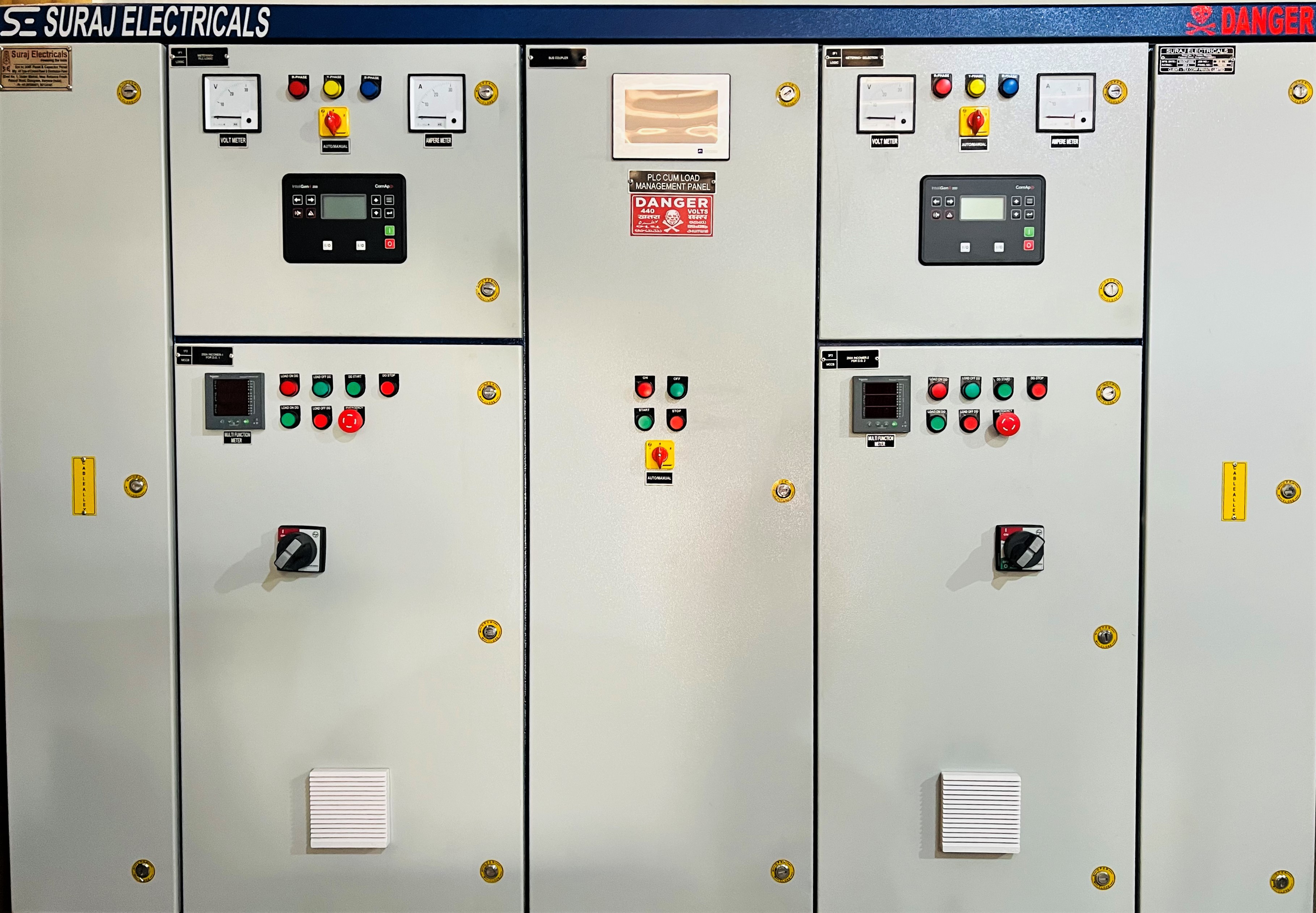 Capacitor panel